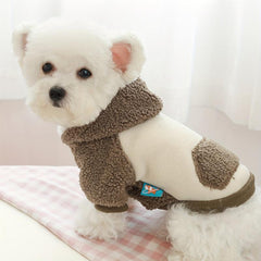 Pet Back Pocket Patched Hoodie For Dog