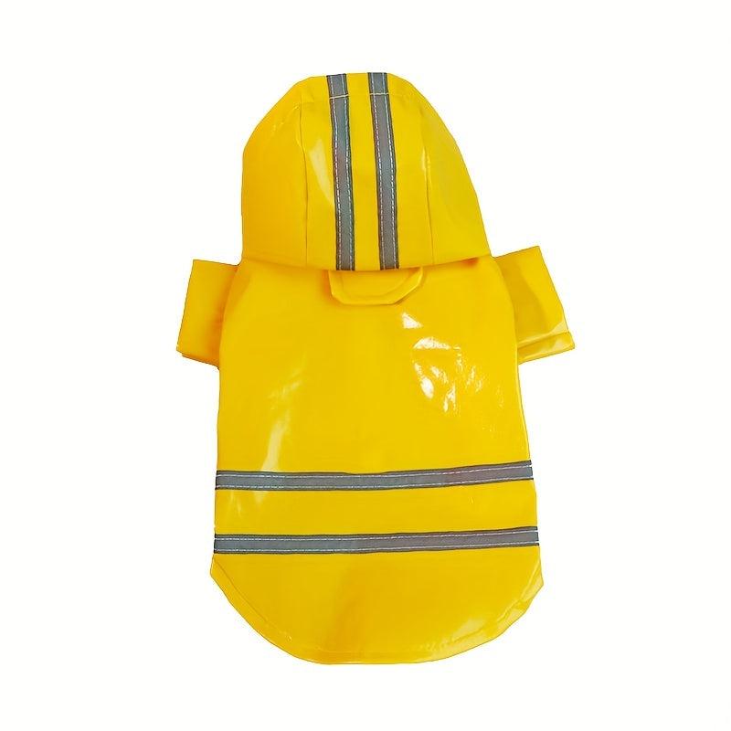 Dog Raincoat Waterproof Hooded Jacket for Small to Large Dogs