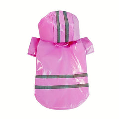 Dog Raincoat Waterproof Hooded Jacket for Small to Large Dogs