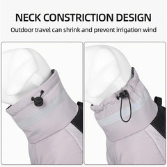 Winter Dog Coat High Collar Windproof Jacket