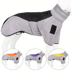 Winter Dog Coat High Collar Windproof Jacket
