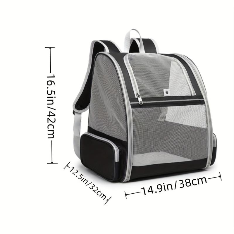 Cat Backpack Carrier Mesh Breathable Bag for Cats and Dogs