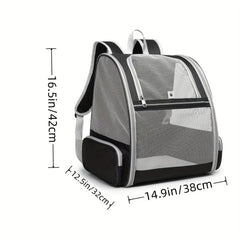 Cat Backpack Carrier Mesh Breathable Bag for Cats and Dogs