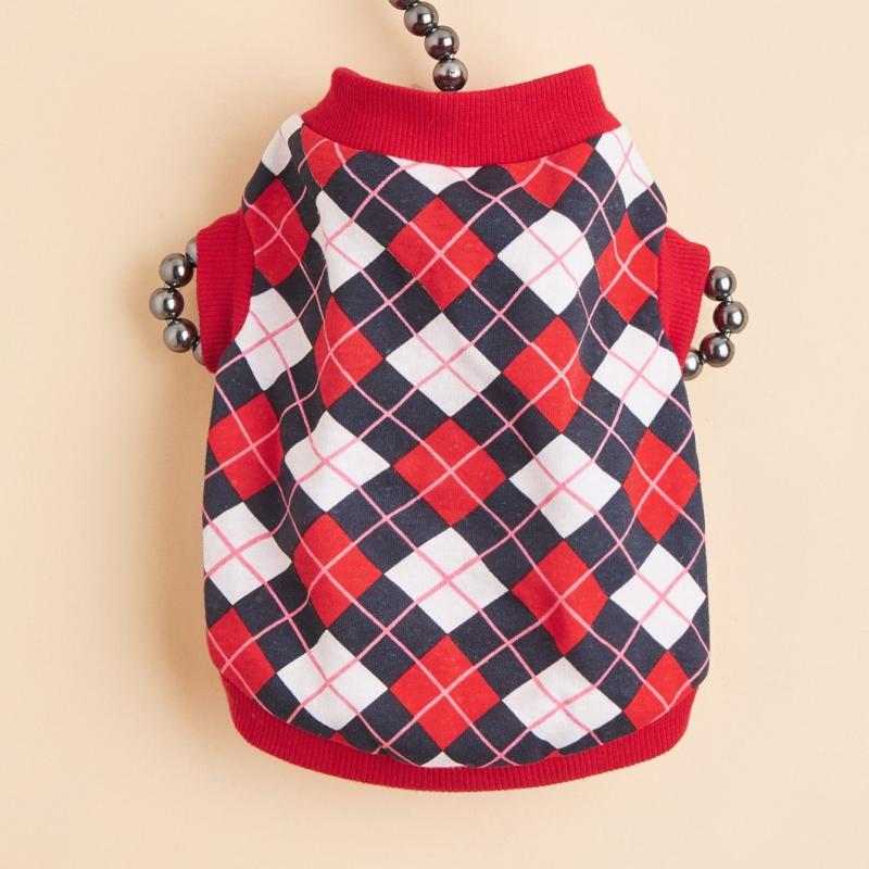 Argyle Dog Tank Top in 3 Sizes