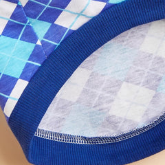 Argyle Dog Tank Top in 3 Sizes