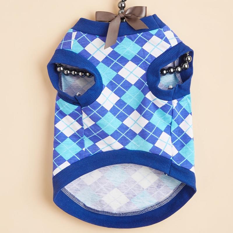 Argyle Dog Tank Top in 3 Sizes