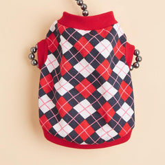 Argyle Dog Tank Top in 3 Sizes