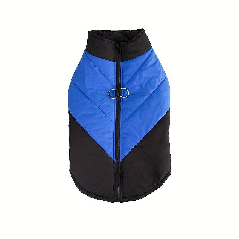 Warm Dog Cotton Vest for Autumn and Winter, Thickened and Cozy Pet Clothing