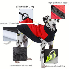 Warm Dog Cotton Vest for Autumn and Winter, Thickened and Cozy Pet Clothing