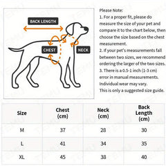 Warm Dog Cotton Vest for Autumn and Winter, Thickened and Cozy Pet Clothing