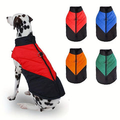 Warm Dog Cotton Vest for Autumn and Winter, Thickened and Cozy Pet Clothing