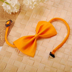 Adjustable Dog Bow Tie Puppy Pets Neck Tie Dog Collar Strap