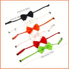 Adjustable Dog Bow Tie Puppy Pets Neck Tie Dog Collar Strap