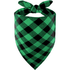 JOYTALE Classic Plaid Scarf Bandana for Dogs