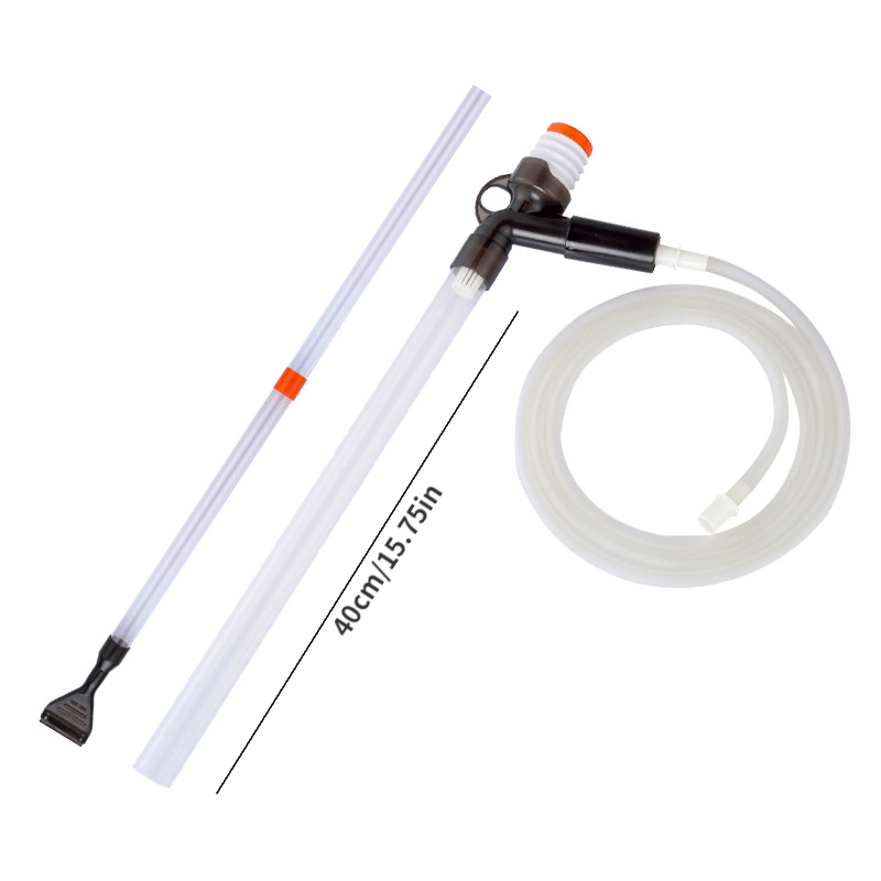 Fish Tank Vacuum Gravel Water Filter Siphon Wiper Changer