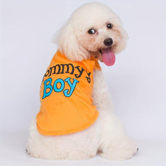 Mommy's Boy Pet Dog Tank Top And Cat T-shirt