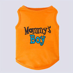 Mommy's Boy Pet Dog Tank Top And Cat T-shirt
