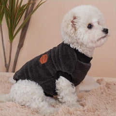 Pet Double Sided Plush Warm Sweater Cats Dogs Winter Coat Jacket