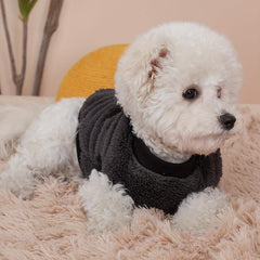 Pet Double Sided Plush Warm Sweater Cats Dogs Winter Coat Jacket