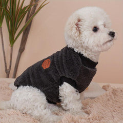 Pet Double Sided Plush Warm Sweater Cats Dogs Winter Coat Jacket