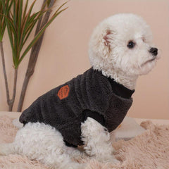 Pet Double Sided Plush Warm Sweater Cats Dogs Winter Coat Jacket