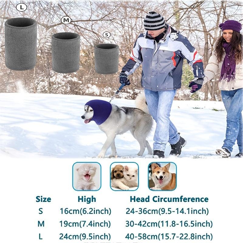 Dog Earmuffs Warm Noise-proof Ear Cover