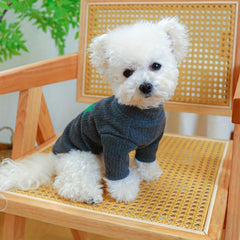 Rock Graphic Pet Turtleneck Sweater For Dog