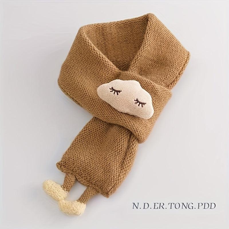 Warm Dog Scarf for Autumn and Winter, Festive Pet Neck Accessory