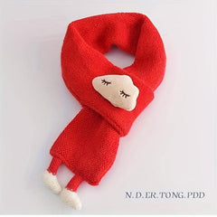 Warm Dog Scarf for Autumn and Winter, Festive Pet Neck Accessory