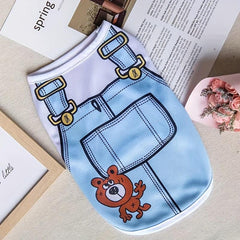 Soft Dog Clothes For Small Dogs Summer Dog Clothing Coat Vest Puppy Clothes