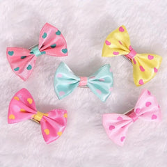 Pet Bowknot Hair Clips for Dog and Cat, Headwear Accessories