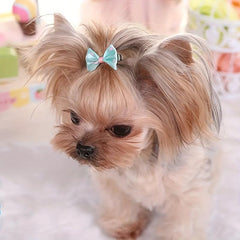 Pet Bowknot Hair Clips for Dog and Cat, Headwear Accessories