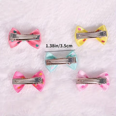 Pet Bowknot Hair Clips for Dog and Cat, Headwear Accessories