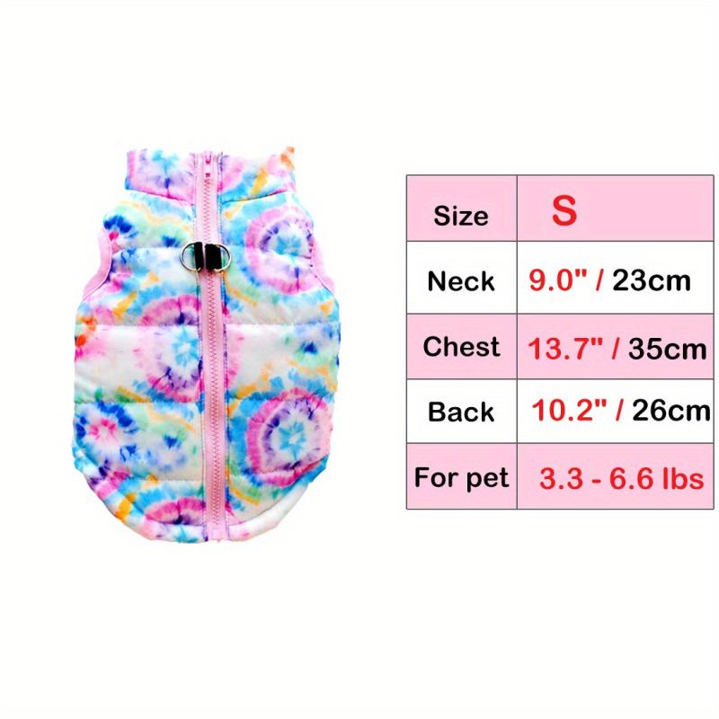 Zippered Dog Vest Sweater With Leash Attachment