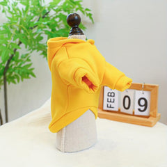 Pet Hoodie with Letter Graphic Print for Dogs and Cats