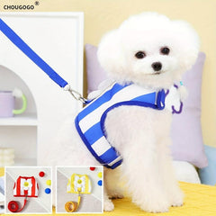 Summer Sunflower Pet Harness & Leash Set
