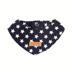 Red Small Dog Puppy Drool Scarf Bib