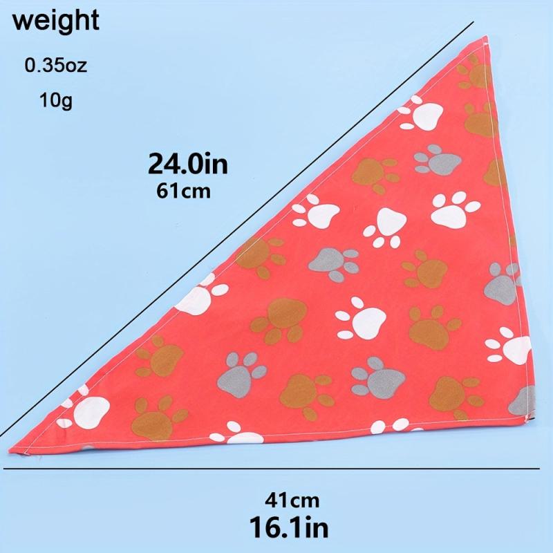Pet Saliva Towel Dog Scarf Costume Accessories - All Sizes