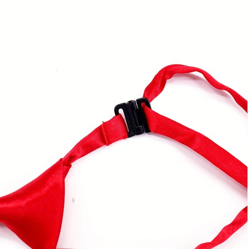 10pcs Mixed Random Pet Solid Small Neck Ties For Small Dogs
