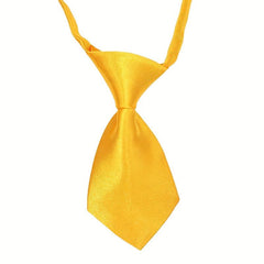 10pcs Mixed Random Pet Solid Small Neck Ties For Small Dogs
