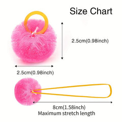 50 Colorful Pet Hair Bows for Dogs - Headwear & Accessories
