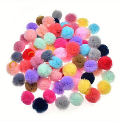 50 Colorful Pet Hair Bows for Dogs - Headwear & Accessories