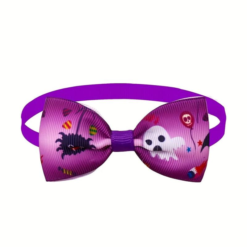 Halloween Pet Tie Cat Dog Adjustable Collar Decoration