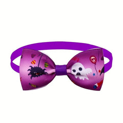 Halloween Pet Tie Cat Dog Adjustable Collar Decoration
