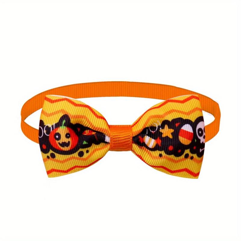 Halloween Pet Tie Cat Dog Adjustable Collar Decoration