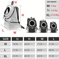 Small Dog Front Carrier Pack for Walks and Adventures
