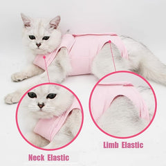 1pc Cat Recovery Suit For Female Cats Indoor Use