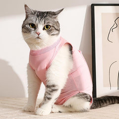 1pc Cat Recovery Suit For Female Cats Indoor Use