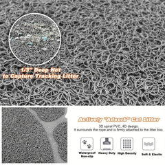 Cat Paw Non-Slip Litter Mat Waterproof Trapping Mat