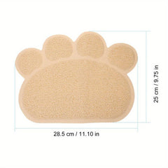 Cat Paw Non-Slip Litter Mat Waterproof Trapping Mat